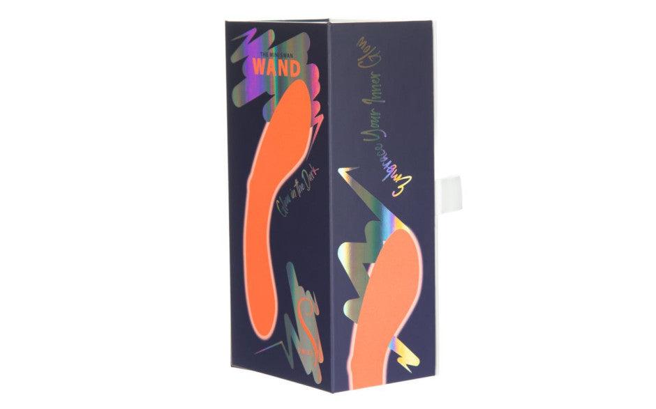 The Mini Swan Wand Glow Orange - Adult Toys