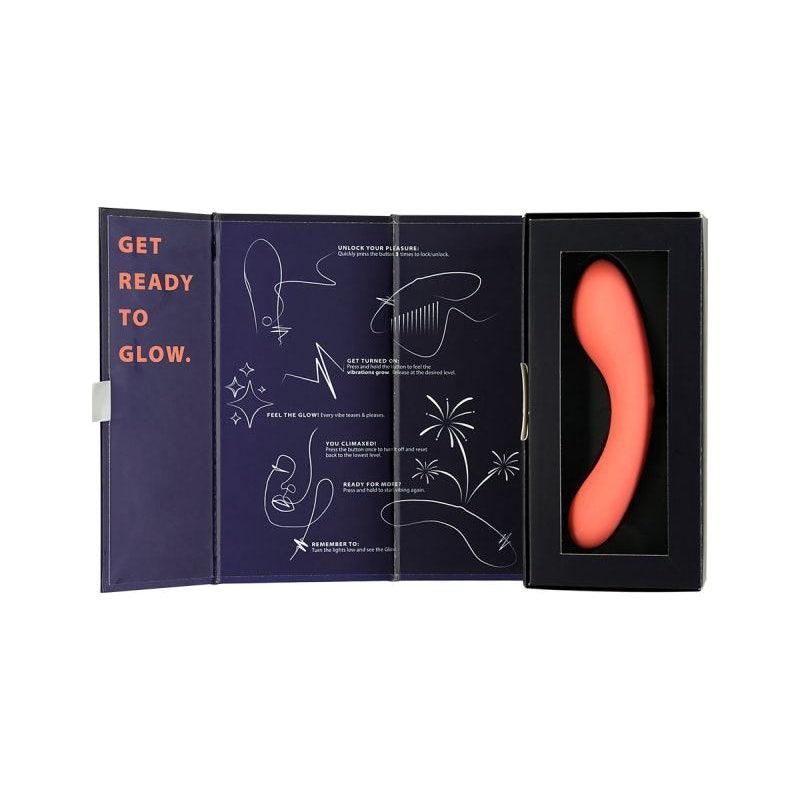 The Mini Swan Wand Glow Orange - Adult Toys