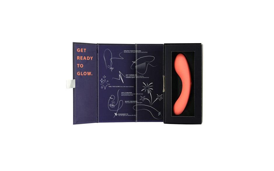 The Mini Swan Wand Glow Orange - Adult Toys