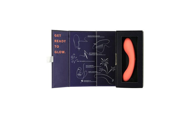 The Mini Swan Wand Glow Orange - Adult Toys