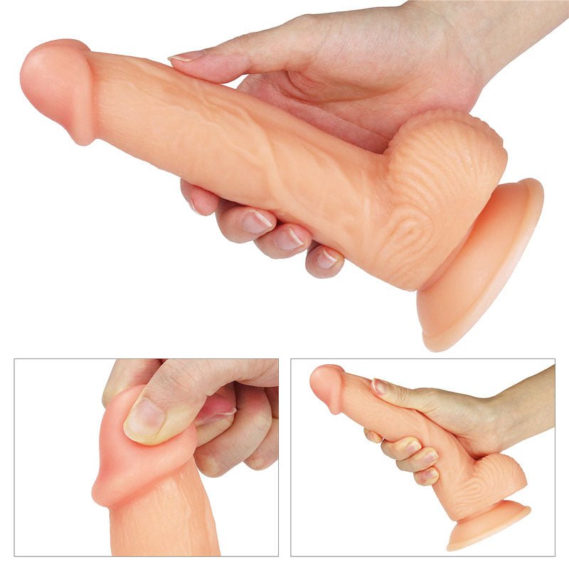 The Ultra Soft Dude - Flesh 20.3 cm (8'') Dong - DONGS