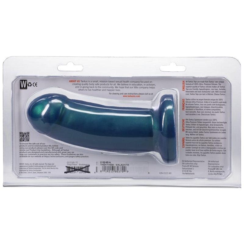 They Them Dildo Malachite - Adult Toys