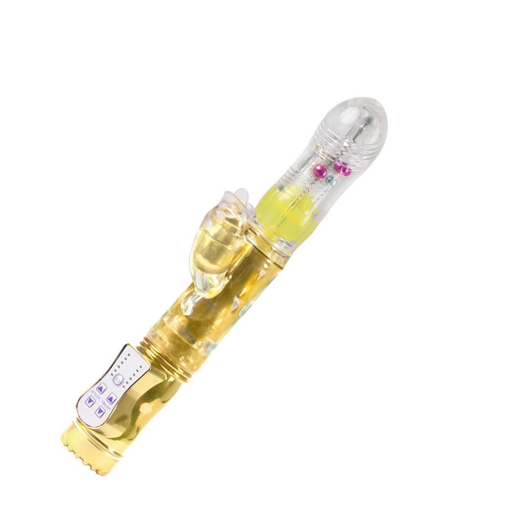 Thrusting Rotation Rabbit Vibrator - Naughty by Nature Adult Store