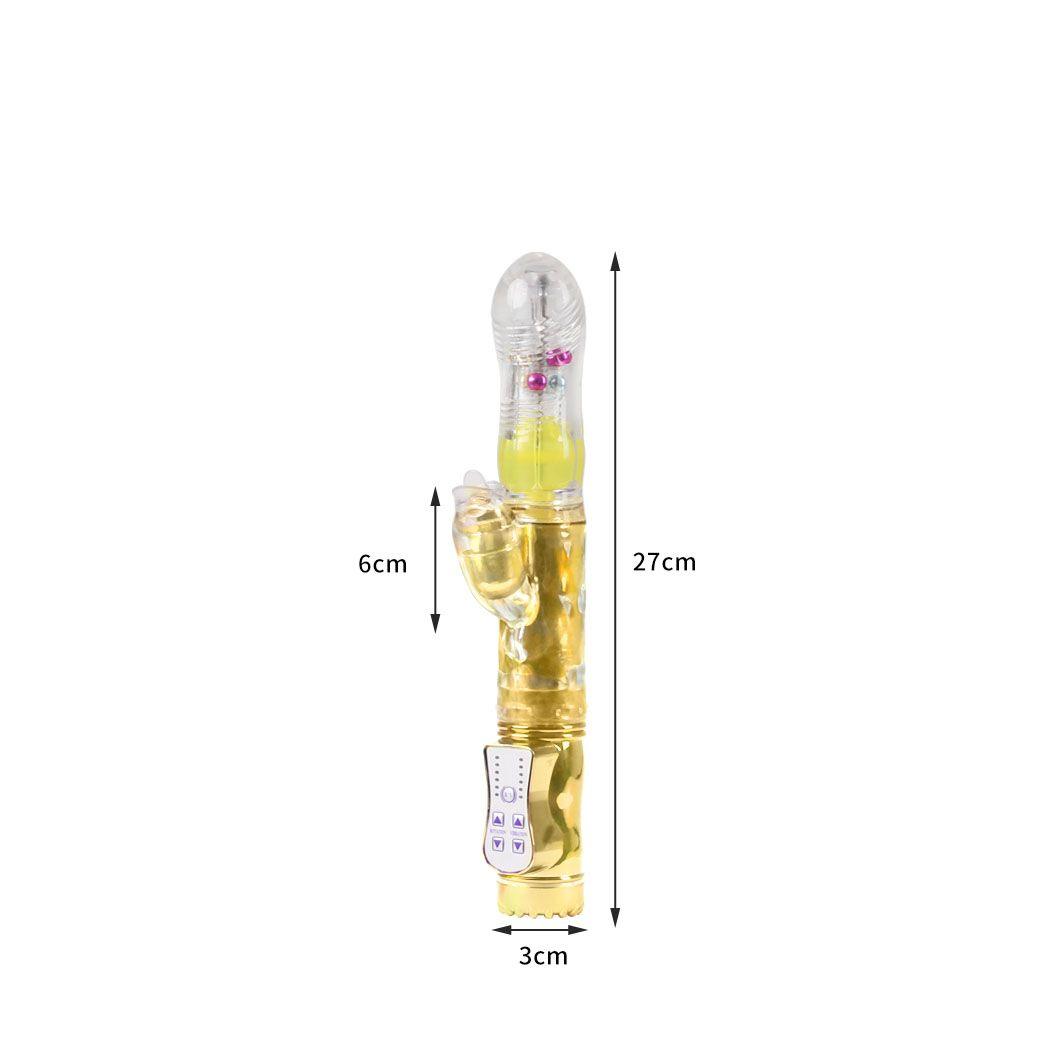 Thrusting Rotation Rabbit Vibrator - Naughty by Nature Adult Store