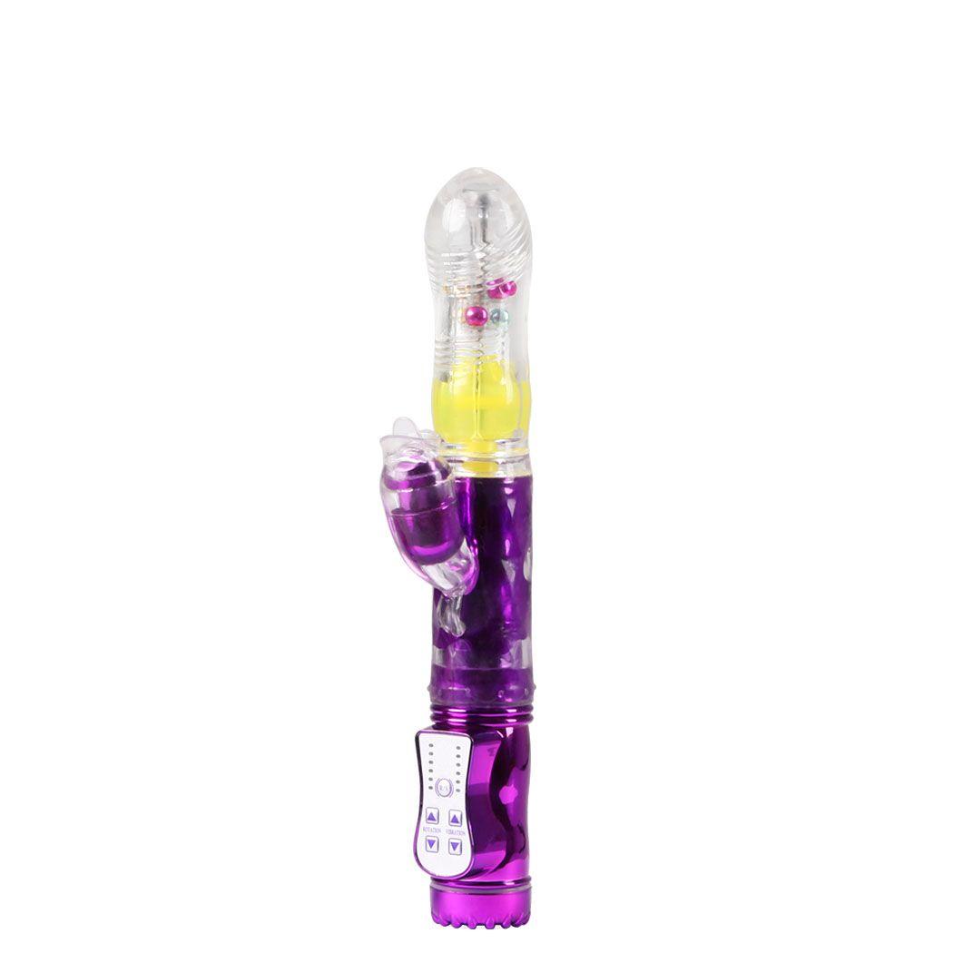 Thrusting Rotation Rabbit Vibrator - Naughty by Nature Adult Store