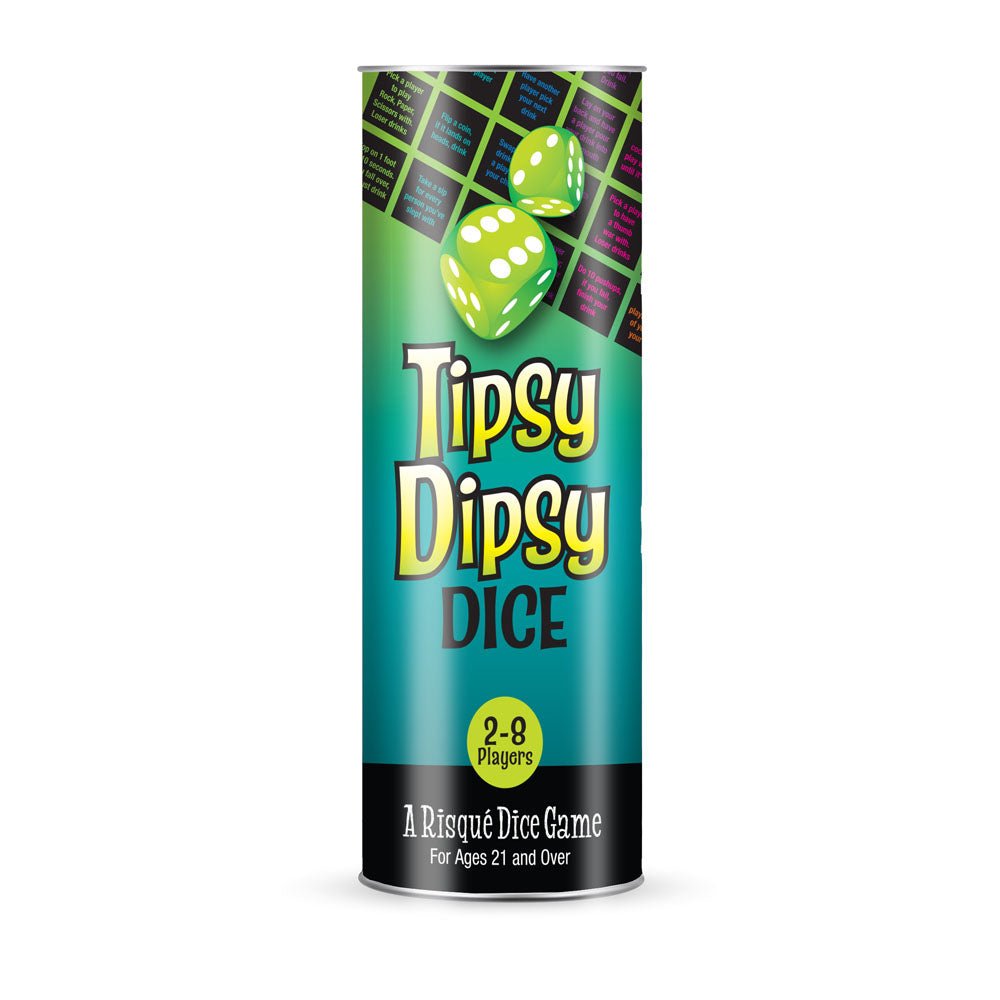 Tipsy Dipsy Dice - Drinking Game for Parties - GAMES