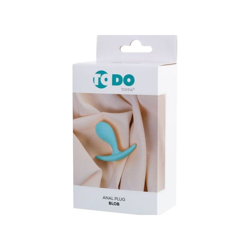 ToDo Blob Anal Plug Teal - Adult Toys