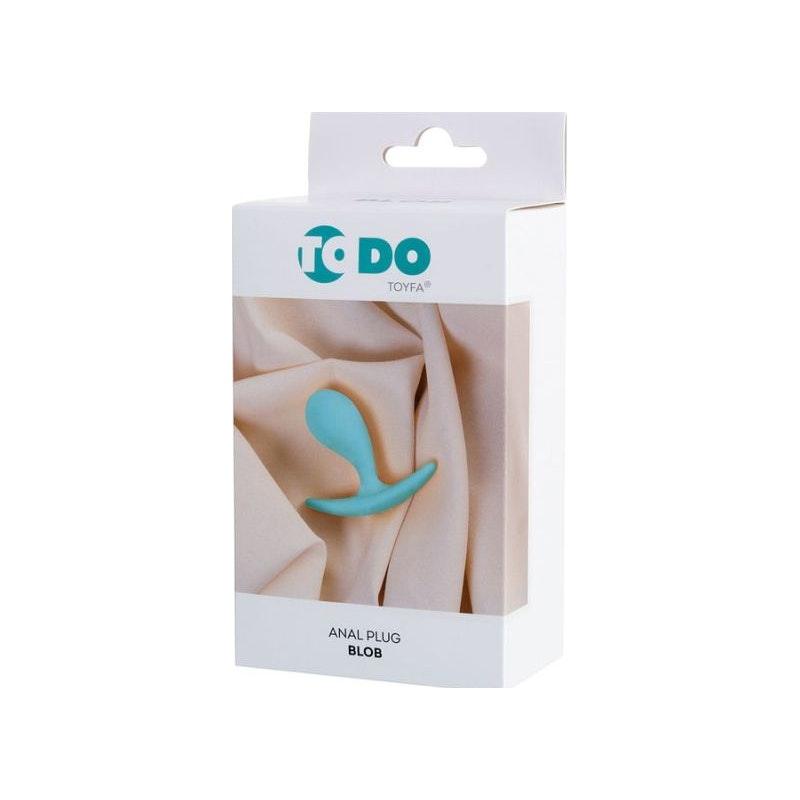 ToDo Blob Anal Plug Teal - Adult Toys