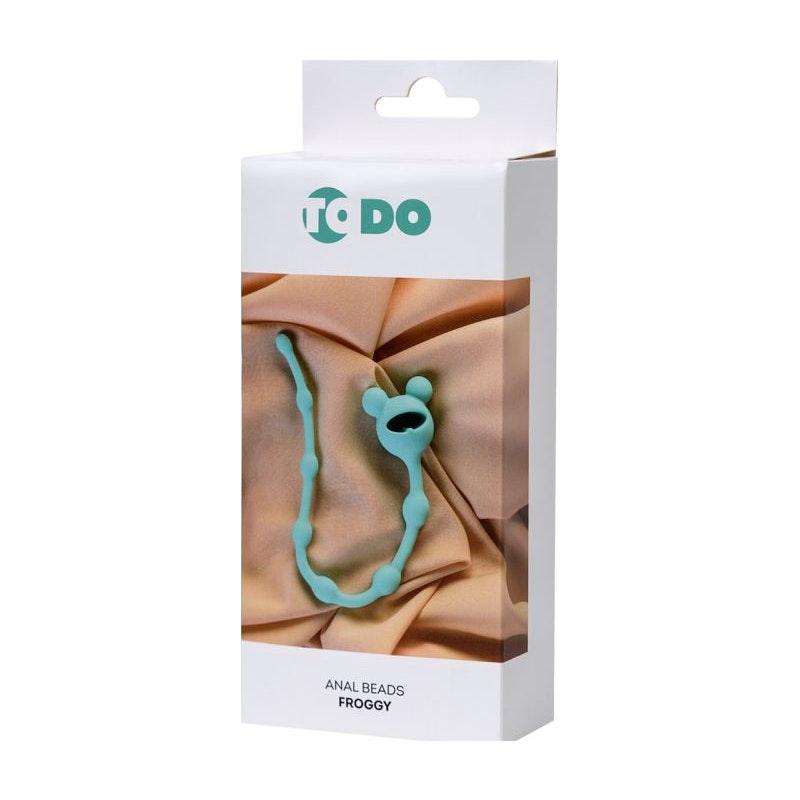 ToDo Froggy Anal Chain Teal - Naughty by Nature Adult Store