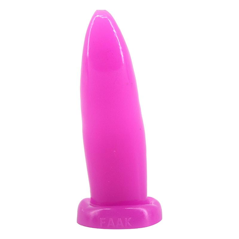 Tongue Shape Anal Plug Purple - Naughty by Nature Adult Store