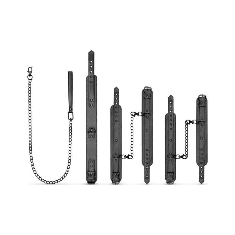 Total Restraint Complete Set Black - Adult Toys