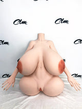 TPE Mega Torso H82 Cinnamon | 🔹CLM(Climax Doll) Classic🔹 - Sex Doll