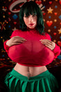TPE Sex Torso H60 With Silicone Head Hazel - Sex Doll