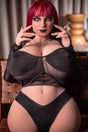 TPE Sex Torso H60 With Silicone Head Maggie | ⭐️CLM(Climax Doll) Pro⭐️ - Sex Doll