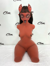 TPE Torso Sex Toy 877 With Meru Silicone Head | ⭐️CLM(Climax Doll) Pro⭐️ - Sex Doll