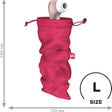 Treasure Bag Pink Large - Adult Toys