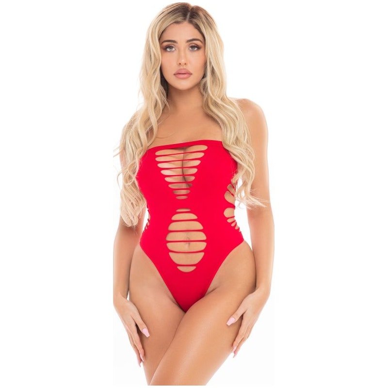 Treat Me Right Seamless Bodysuit Black - Lingerie