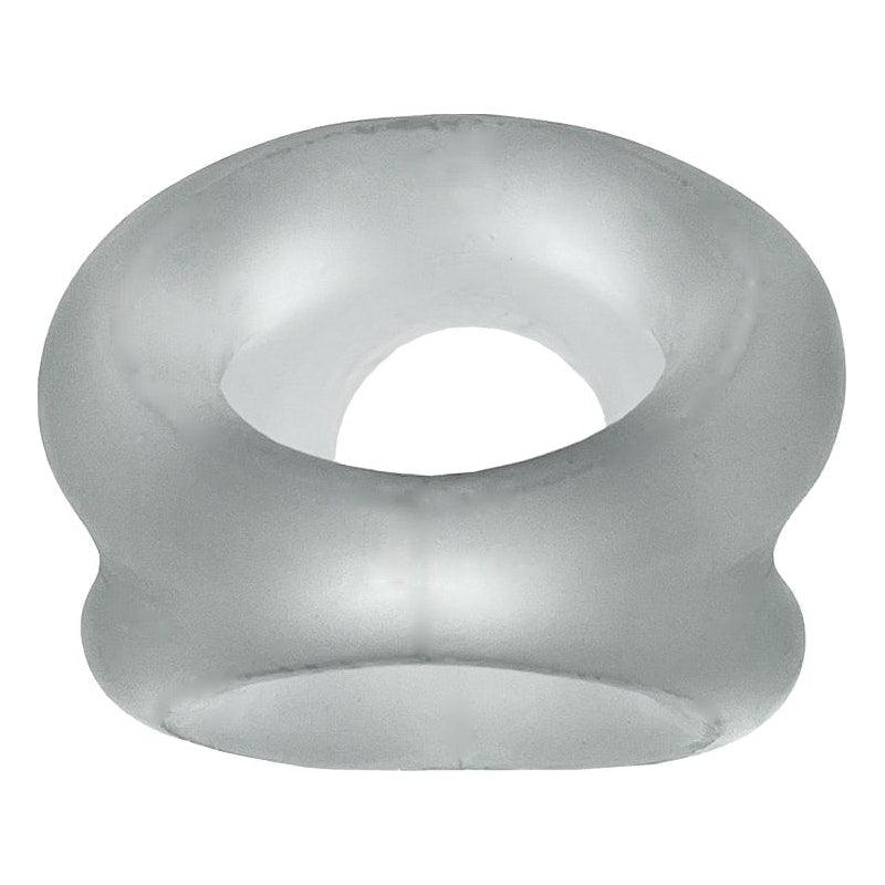 Tri Squeeze Cocksling Ballstretcher Clear Ice - Naughty by Nature Adult Store