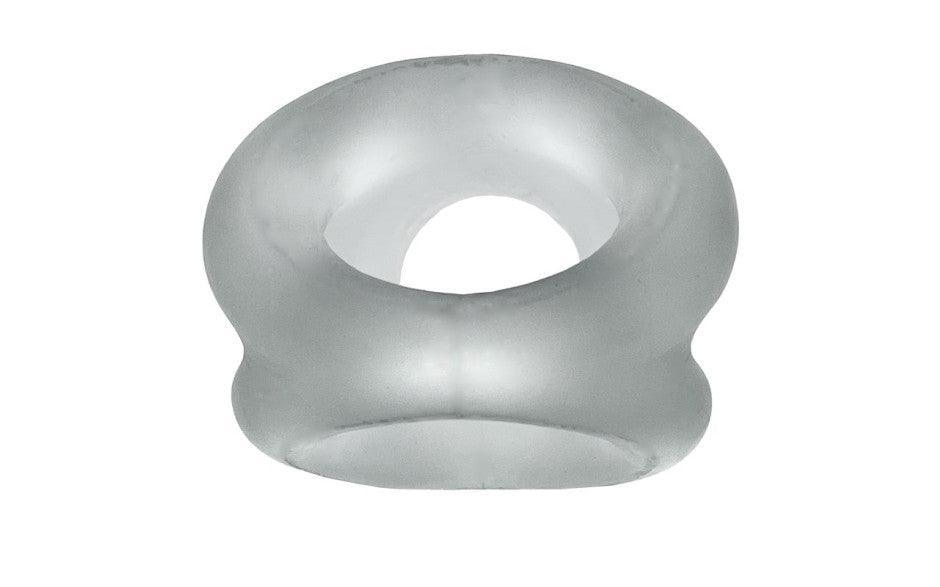 Tri Squeeze Cocksling Ballstretcher Clear Ice - Naughty by Nature Adult Store