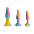 TriPlugs 3 Pc Silicone Anal Training Kit - Naughty by Nature Adult Store