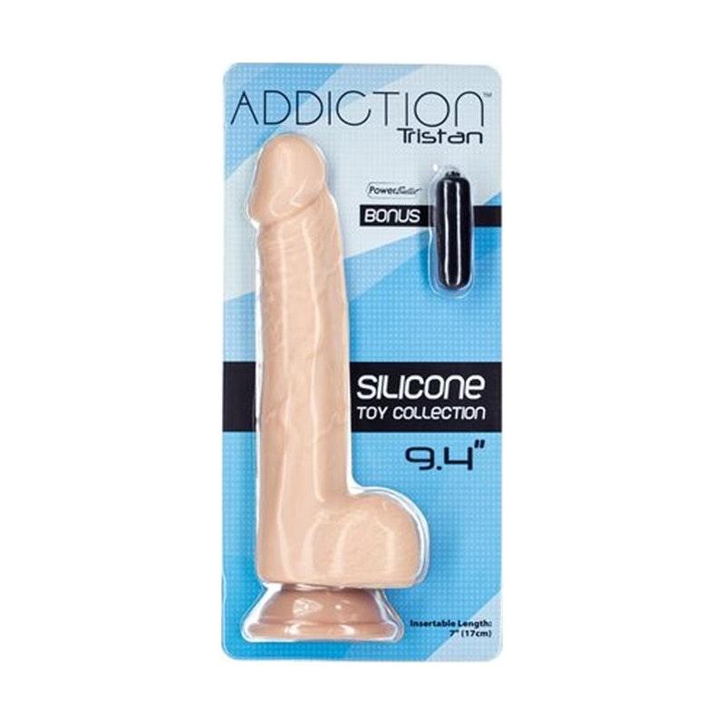 Tristan 9in Dong Beige - Adult Toys