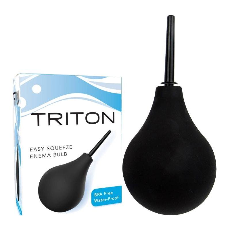 Triton Easy Squeeze Enema Bulb - Adult Toys