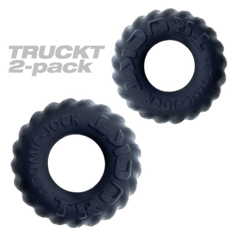 Truckt 2 Pc Cockring Set Night - Adult Toys