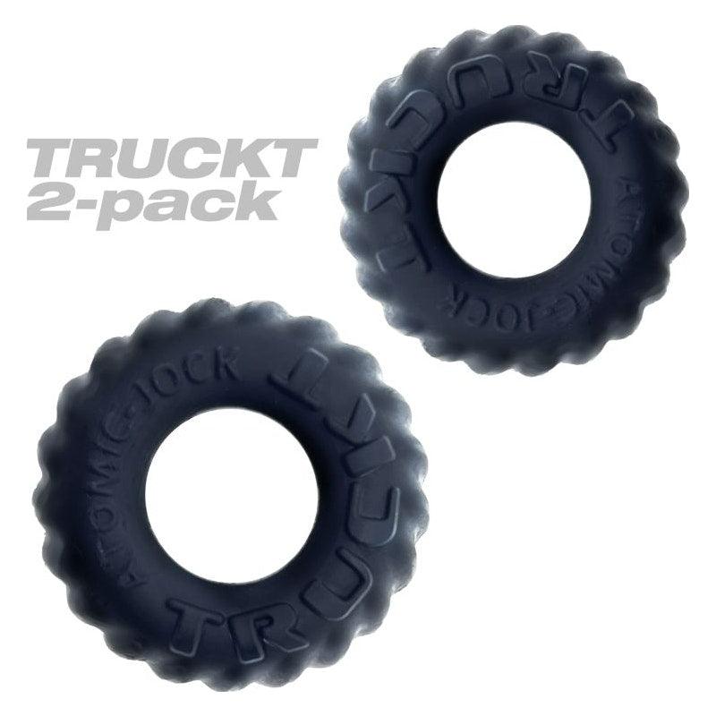 Truckt 2 Pc Cockring Set Night - Adult Toys