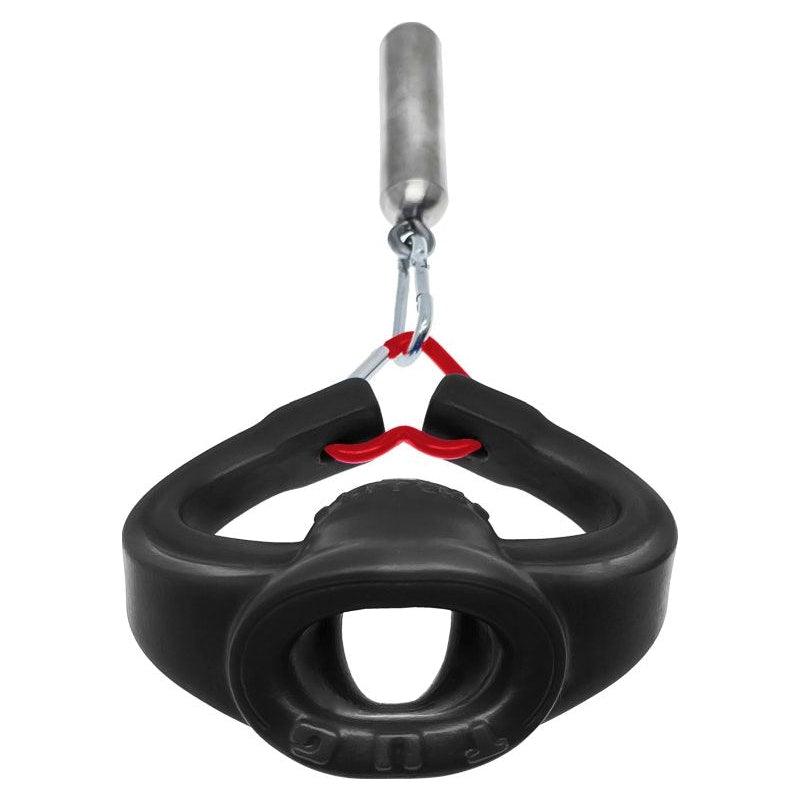 Tug Pull Down Ballstretcher Black - Naughty by Nature Adult Store