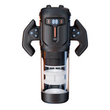 Turbo Thrusting Rotating Pleasure USB Masturbator with Easy - Grip Handle - Adult Toys