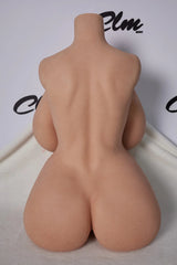 Ultra Lightweight Silicone Sex Torso Big Tits Realistic Curve Model Uw58 - Sex Doll