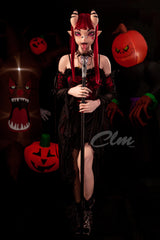 Ultra - Realistic Silicone Sex Doll SiQ 157cm Meru Halloween | ❤️CLM(Climax Doll) Ultra❤️ - Sex Doll