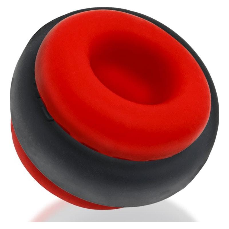 Ultracore Core Ballstretcher w Axis ring Red Ice - Adult Toys