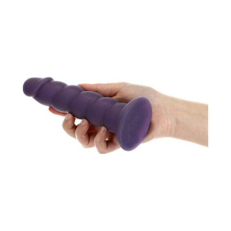 Unicorn Dildo 7in Purple - Naughty by Nature Adult Store