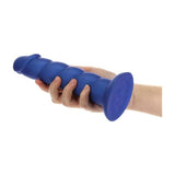 Unicorn Dildo 8in Blue - Adult Toys