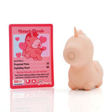 Unihorn - Heart Throb - Yellow USB Rechargeable Flicking Stimulator - STIMULATORS