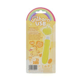 Unihorn - USB Bullet - Bean Blossom - Yellow Vibrating Bullet - BULLETS & EGGS