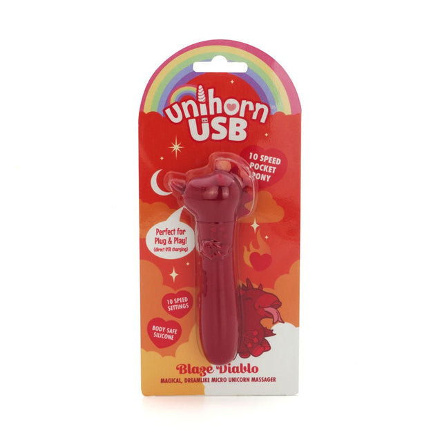 Unihorn - USB Bullet - Blaze Diablo - Vibrating Bullet - BULLETS & EGGS