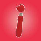 Unihorn - USB Bullet - Cupid's Beau - Red Vibrating Bullet - BULLETS & EGGS