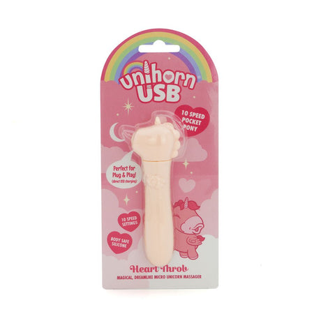 Unihorn - USB Bullet - Heart Throb - Coral - BULLETS & EGGS