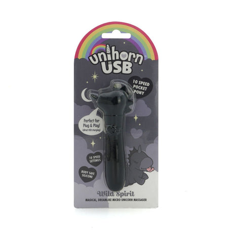 Unihorn - USB Bullet - Wild Spirit Vibrating Bullet - BULLETS & EGGS