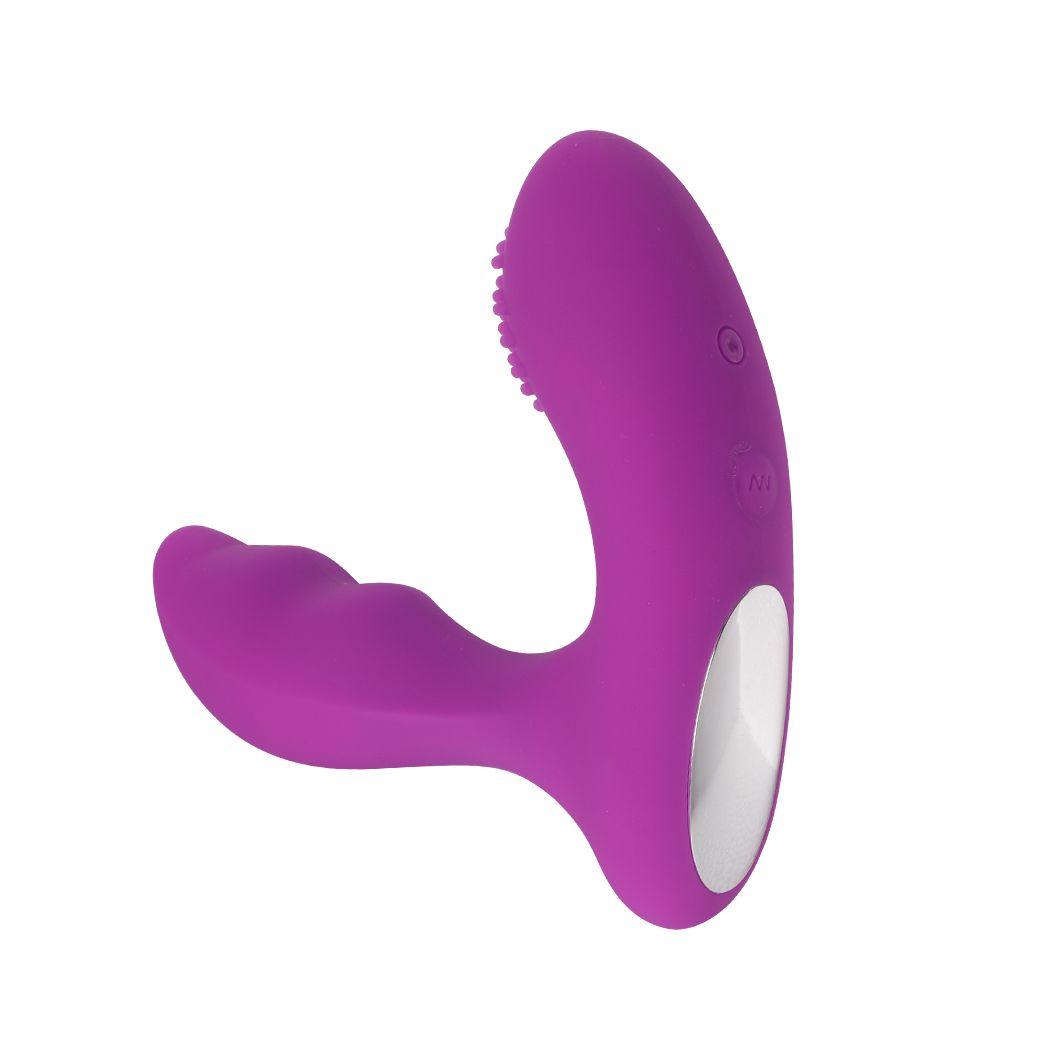 Unisex Vibrating Remote Clit Dildo Rechargeable - Naughty by Nature Adult Store