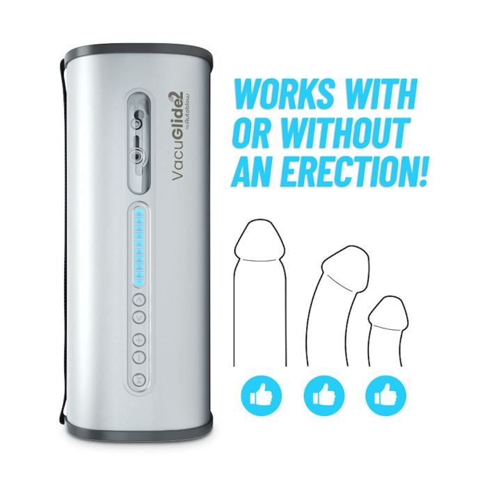 VacuGlide 2 Suction Masturbator by Autoblow - MASTURBATORS