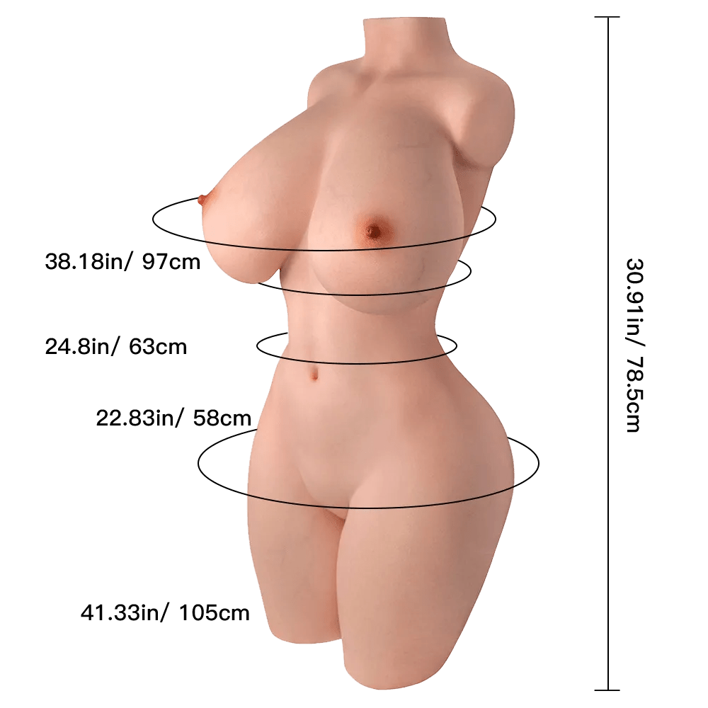 Vanessa BBW Silicone Sex Doll With Big Boobs - Sex Doll