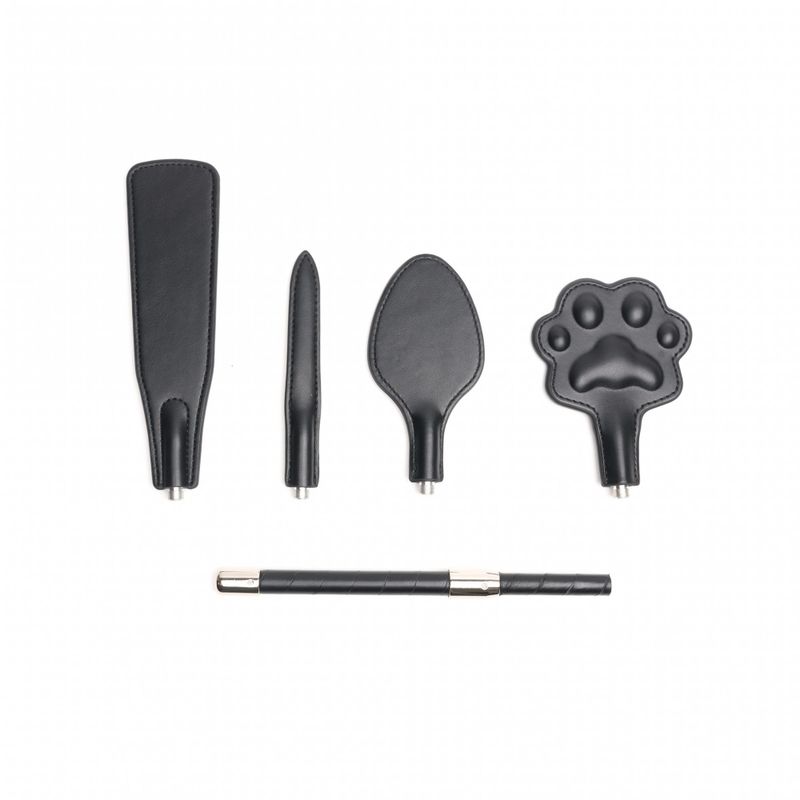 Vegan 4 Pc Interchangeable Tip Crop - Adult Toys