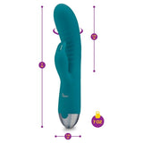 Viben Alluring Come Hither Rabbit Vibe Ocean - Adult Toys