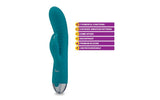 Viben Alluring Come Hither Rabbit Vibe Ocean - Adult Toys