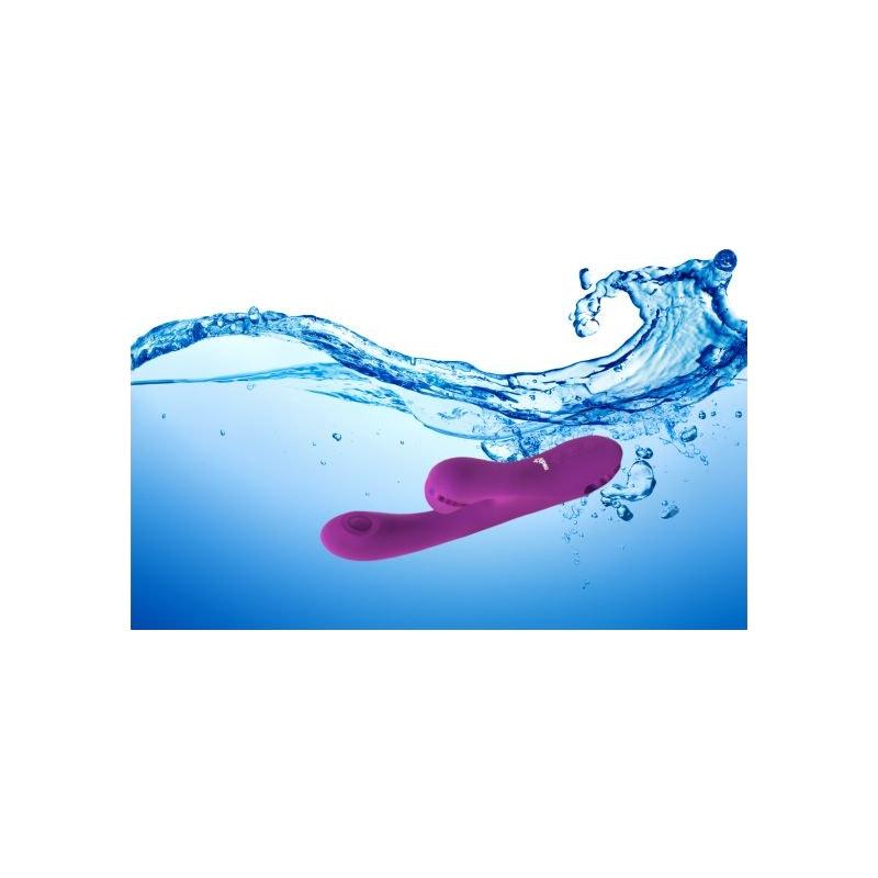 Viben Dazzle Rechargeable Thumping Rabbit Berry - Adult Toys