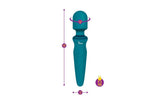 Viben Fierce Rechargeable Wand Massager Ocean - Adult Toys