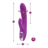 Viben Frenzy Suction Rabbit Vibe Berry - Adult Toys
